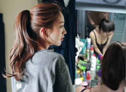 Con bé chổng đít ra cho anh nhét
